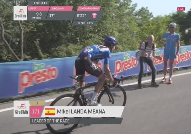 Микель Ланда – победитель 19 этапа Джиро д'Италия-2017