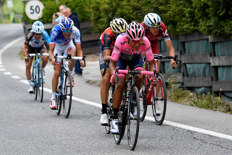 Наиро Кинтана, Том Дюмулин, Винченцо Нибали о 20-м этапе Джиро д'Италия-2017