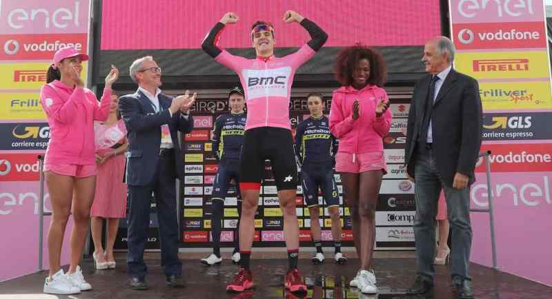 Павел Сиваков из команды BMC Development Team - победитель андеровской версии Джиро д'Италия-2017