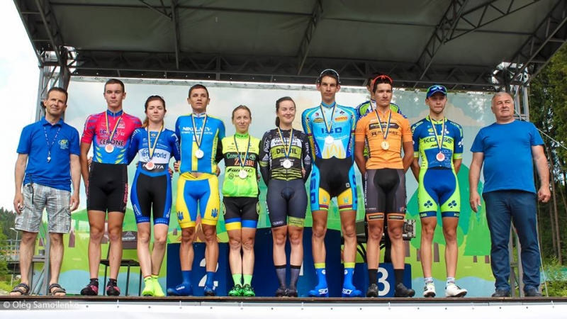 Чемпионат Украины по велоспорту в Буковеле стартовал