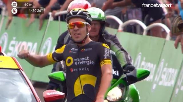 Лилиан Кальмежан - победитель 8 этапа Тур де Франс-2017