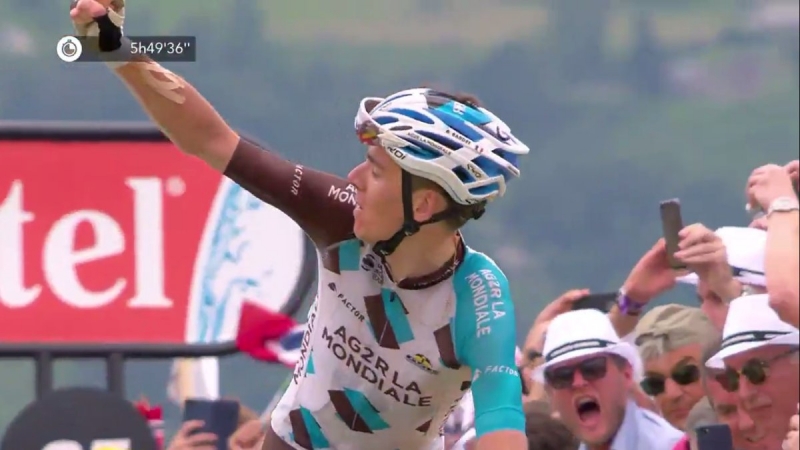 Роман Барде – победитель 12 этапа Тур де Франс-2017