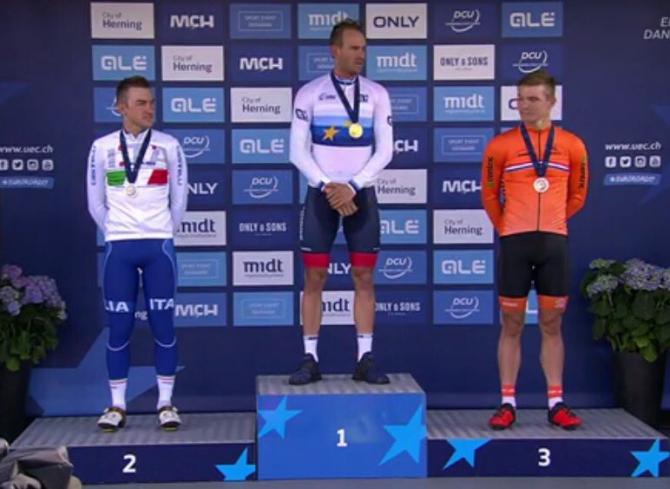Александр Кристофф - чемпион Европы-2017 по велоспорту в групповой гонке
