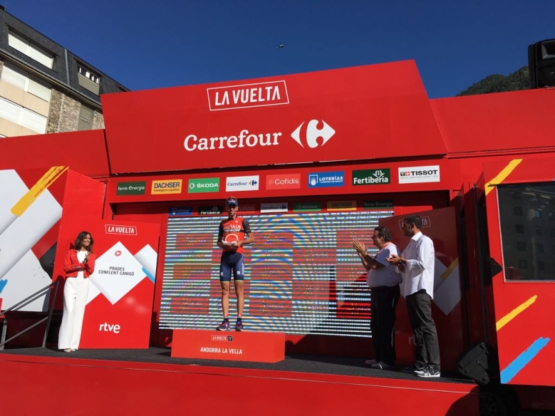 Винченцо Нибали – победитель 3 этапа Вуэльты Испании-2017