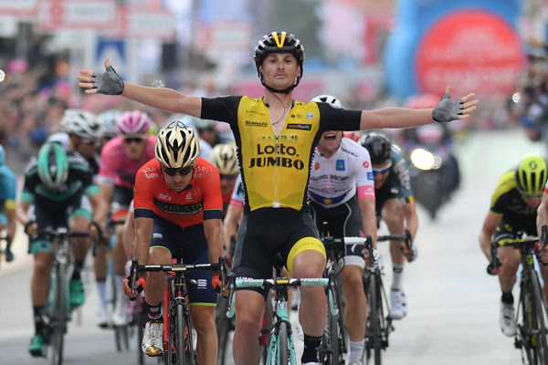 Энрико Баттальин – победитель 5 этапа Джиро д’Италия-2018