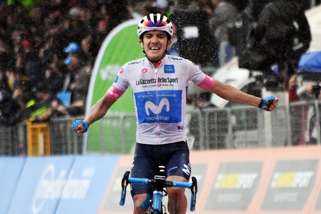 Ричард Карапас - победитель 8 этапа Джиро д'Италия-2018
