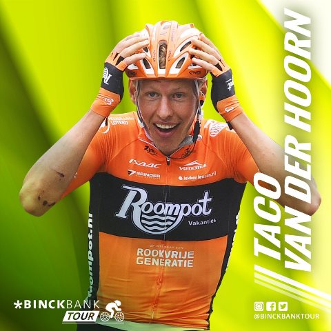 Тако ван дер Хорн - победитель 3 этапа Binck Bank Tour-2018