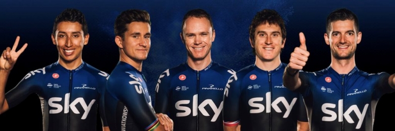 Команда Sky представила велоформу на 2019 год