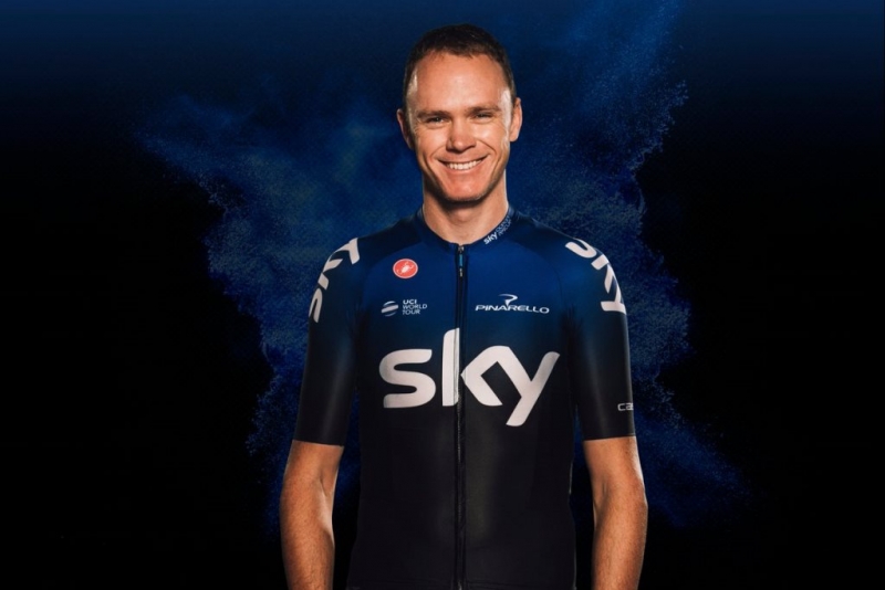 Команда Sky представила велоформу на 2019 год