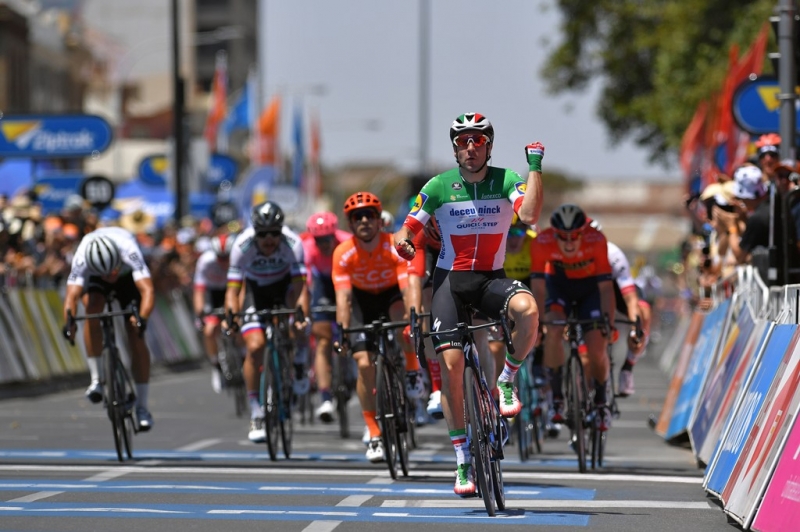 Элиа Вивиани – победитель 1 этапа Тура Даун Андер-2019