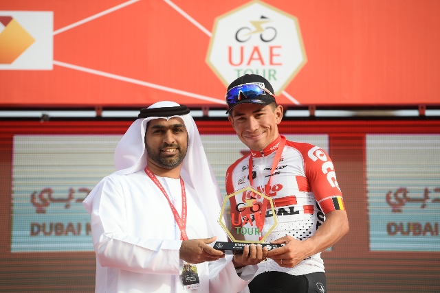 Калеб Юэн - победитель 4 этапа Тура ОАЭ-2019