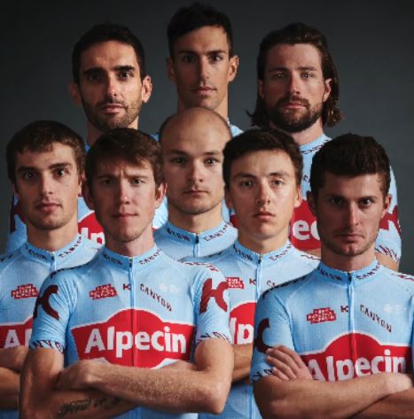 Состав команды Katusha-Alpecin на Джиро д’Италия-2019