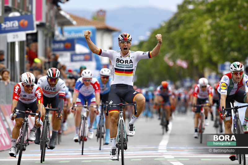 Паскаль Акерманн, Элиа Вивиани, Калеб Юэн, Фернандо Гавирия о 2-м этапе Джиро д’Италия-2019