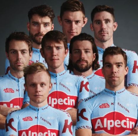 Состав команды Katusha-Alpecin на Тур де Франс-2019