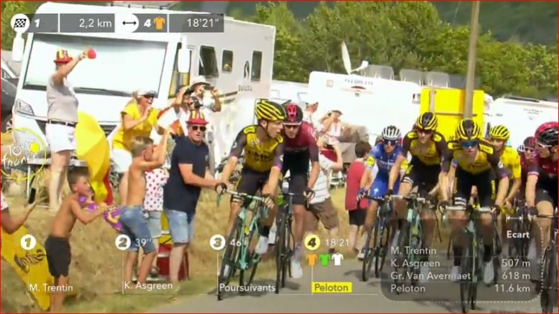 Люк Роу и Тони Мартин сняты с Тур де Франс-2019 после 17 этапа