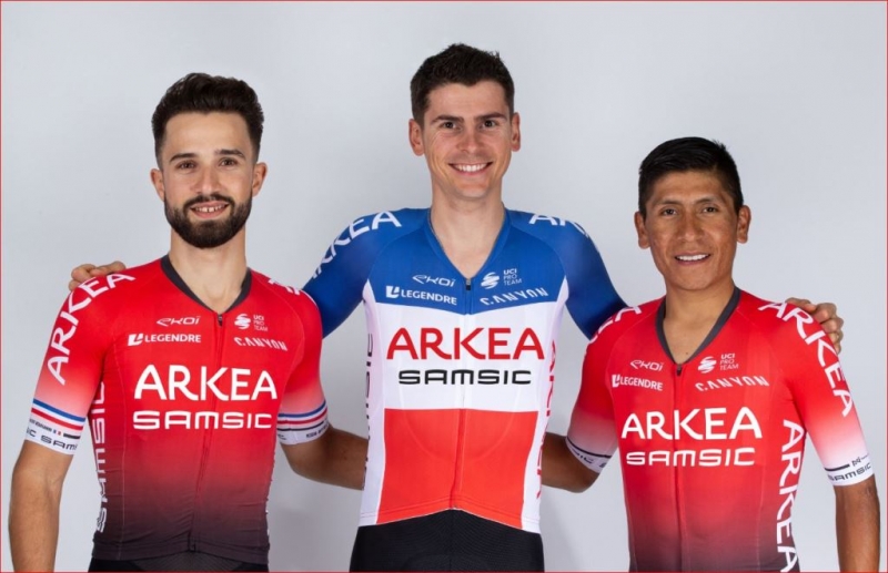 Команда Arkea-Samsic представила велоформу на 2020 год