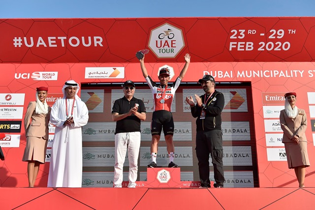 Калеб Юэн – победитель 2 этапа Тура ОАЭ-2020