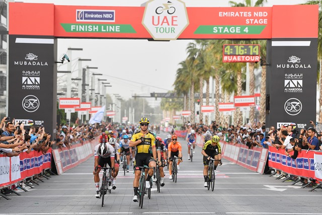Дилан Груневеген – победитель 4 этапа Тура ОАЭ-2020