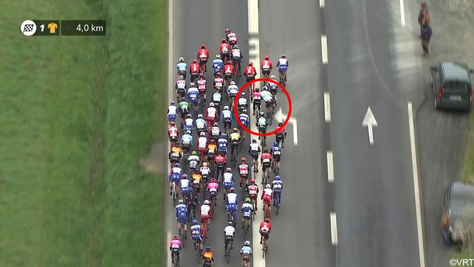 Сэм Беннетт избежал переломов, но не штрафа на 3-м этапе Париж-Ницца-2020