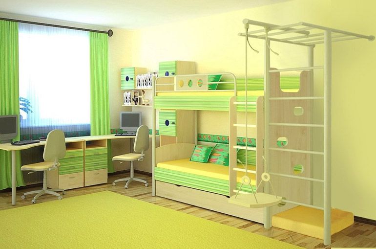 Детские спортивные комплексы для квартиры и дома купить в Москве в интернет-магазине Романа