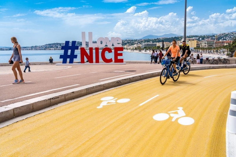 Жемчужина Лазурного берега и Французской Ривьеры город Ницца (Nice) принимает Тур де Франс (Tour de France)-2020