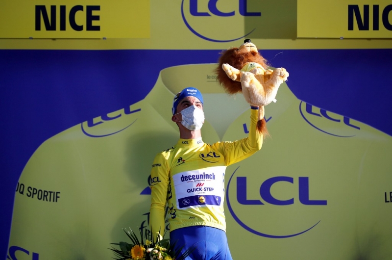 Жулиан Алафилипп одержал победу на 2-м этапе Тур де Франс-2020