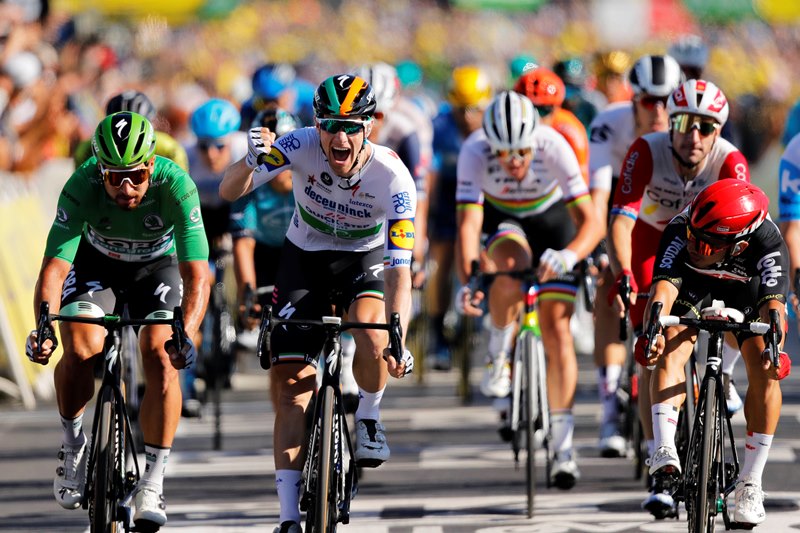 Сэм Беннетт – победитель 10-го этапа Тур де Франс-2020