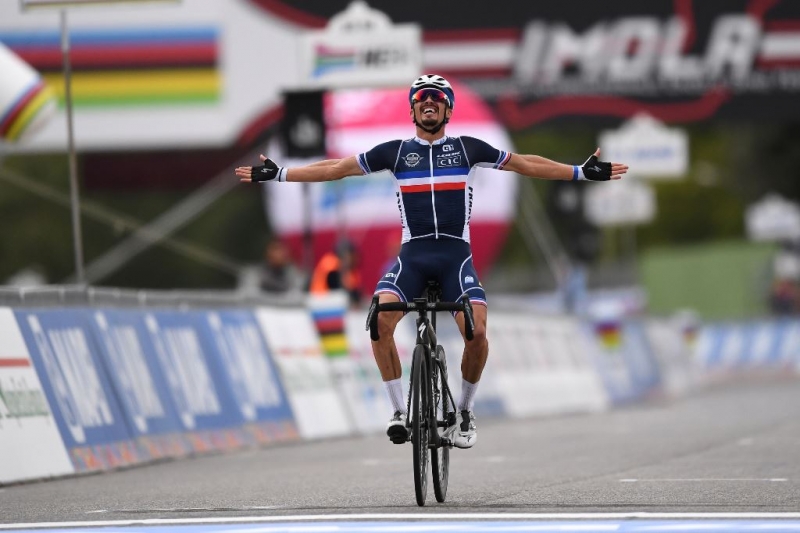Жулиан Алафилипп – чемпион мира по велоспорту-2020 в групповой гонке на шоссе