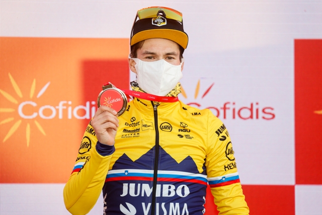 Примож Роглич - победитель 8 этапа Вуэльты Испании-2020