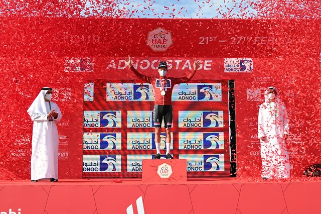 Матье ван дер Пул – победитель 1 этапа Тура ОАЭ-2021