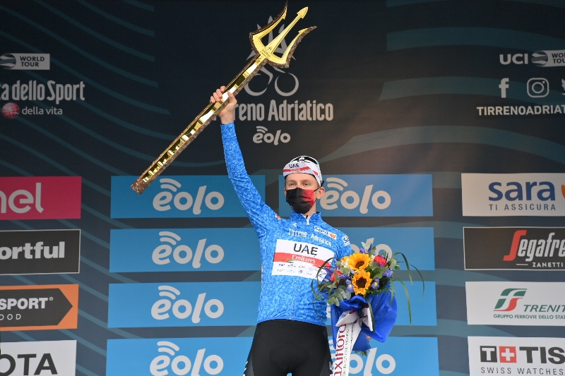 Ваут ван Арт – победитель 7 этапа Тиррено-Адриатико-2021