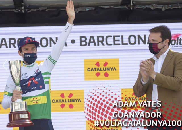 Адам Йейтс - победитель Вуэльты Каталонии-2021