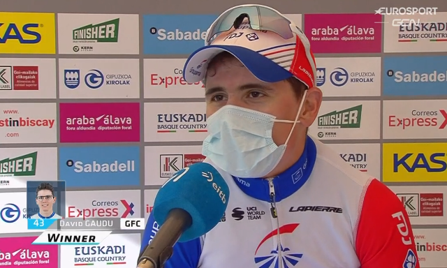 Давид Годю – победитель 6 этапа Тура Страны Басков-2021