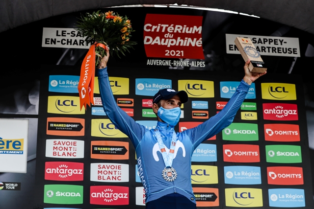 Алехандро Вальверде - победитель 6 этапа Критериума Дофине-2021