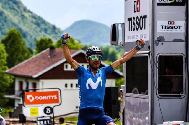 Алехандро Вальверде - победитель 6 этапа Критериума Дофине-2021