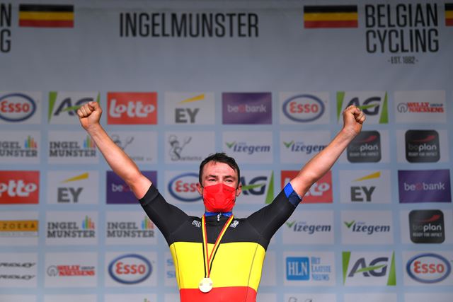 Ив Лампарт – чемпион Бельгии-2021 в индивидуальной гонке на время