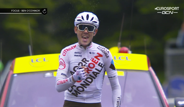 Бен О'Коннор: 4- место на дебютном Тур де Франс