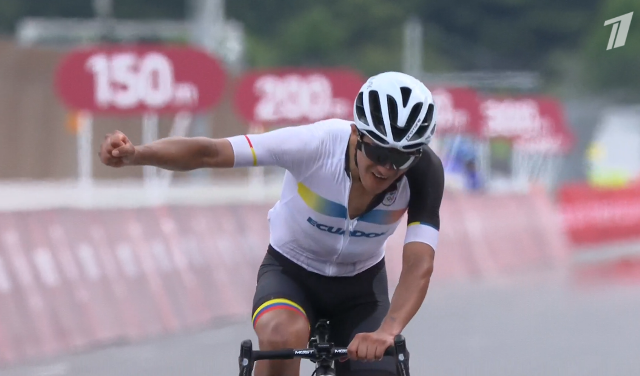 Ричард Карапас – олимпийский чемпион в групповой гонке на Олимпиаде в Токио-2020