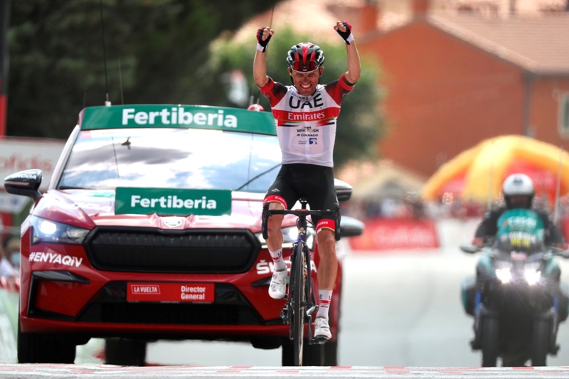 Рафал Майка - победитель 15 этапа Вуэльты Испании-2021