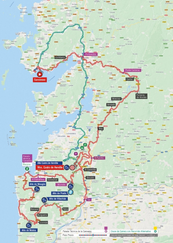 Вуэльта Испании-2021, превью этапов: 20 этап, Саншеншо - Кастро де Эрвилль, 202,2 км