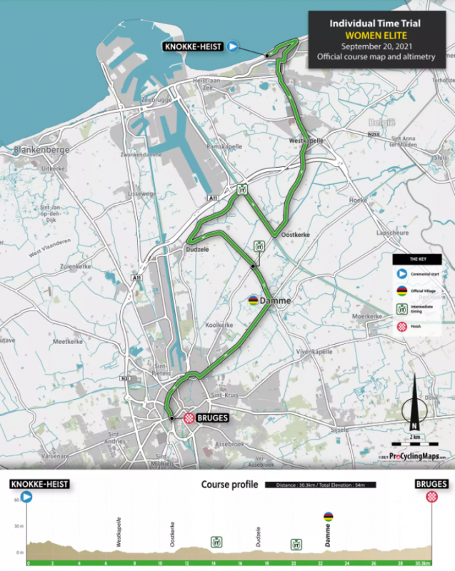  Чемпионат мира по шоссейному велоспорту-2021 во Фландрии. Информация