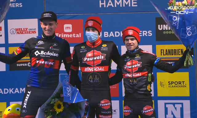Лауренс Свек – победитель этапа велокросса “X2O Badkamers Trofee” в Хамме