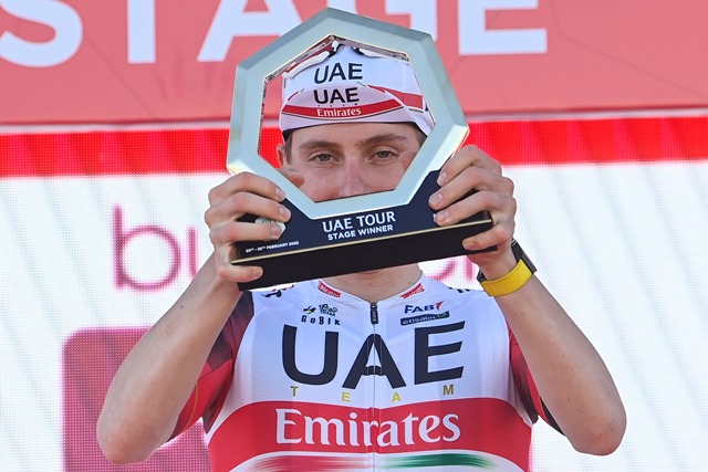 Тадей Погачар – победитель 4 этапа Тура ОАЭ-2022