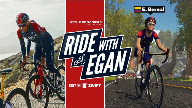 Эган Берналь примет участие в виртуальной велогонке ‘Ride with Egan’