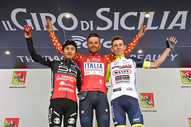 Дамиано Карузо – победитель Тура Сицилии-2022