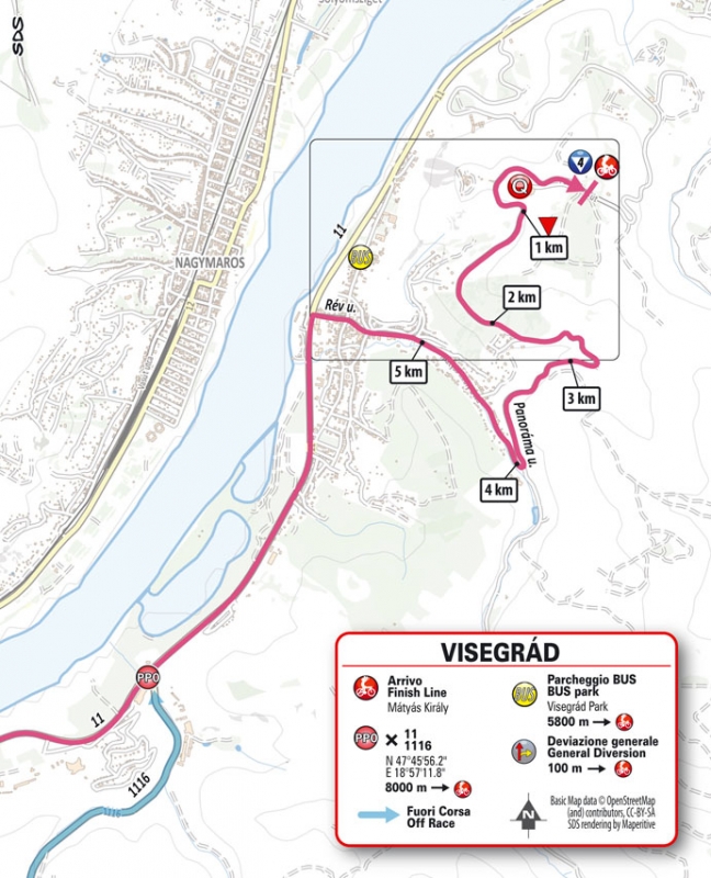 Джиро д’Италия-2022, превью этапов: 1 этап, Будапешт - Вишеград