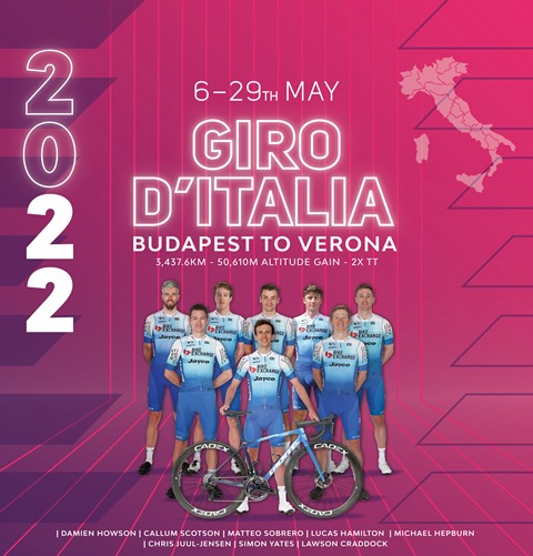 Саймон Йейтс в пятый раз в карьере поборется за победу на Джиро д’Италия-2022