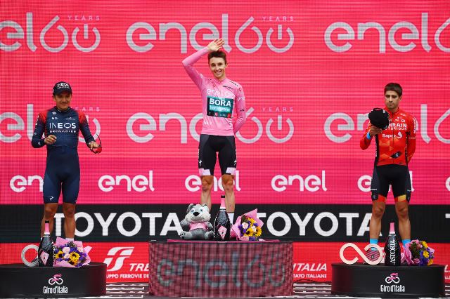 Ричард Карапас – на второй ступени подиума Джиро д’Италия-2022