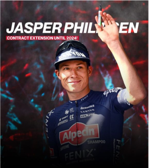 Яспер Филипсен продлил контракт с велокомандой Alpecin-Fenix