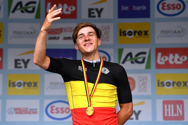 Ремко Эвенепул – чемпион Бельгии-2022 в индивидуальной гонке на время